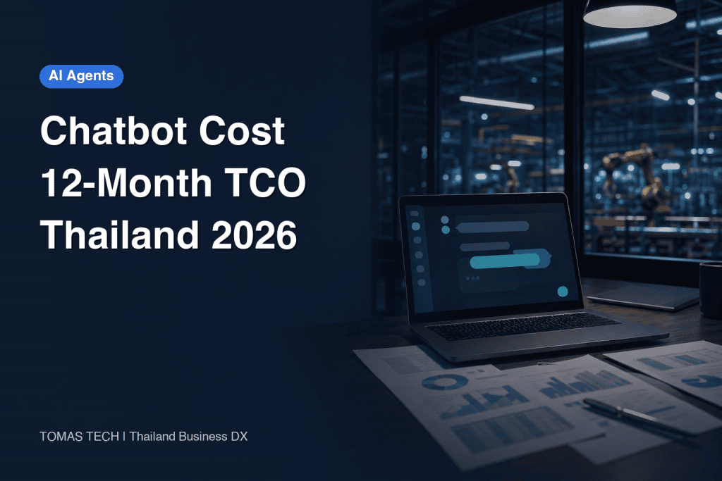 Chatbot Cost: A 12-Month TCO Comparison Guide for Thai Businesses in 2026