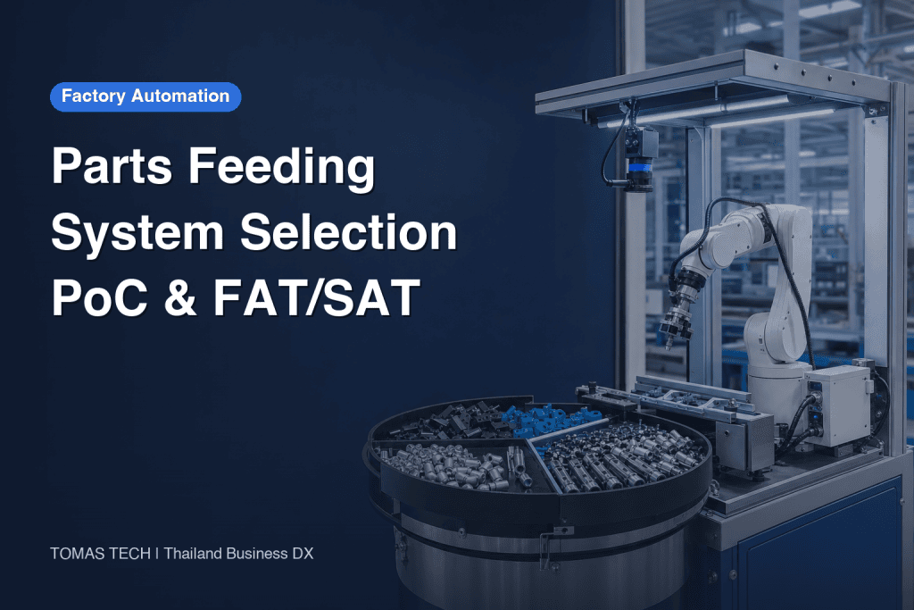 Parts Feeding Systems: Four Methods, PoC and FAT/SAT Guide