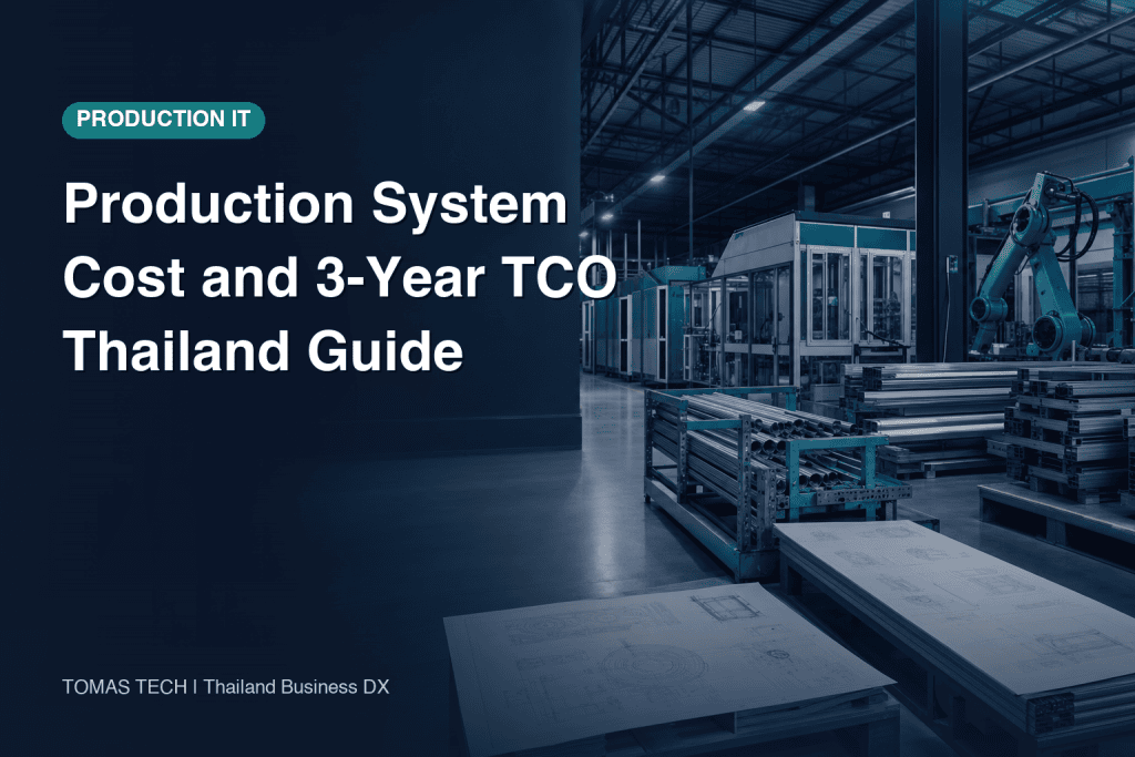 Production Management System Cost in Thailand: 3-Year TCO