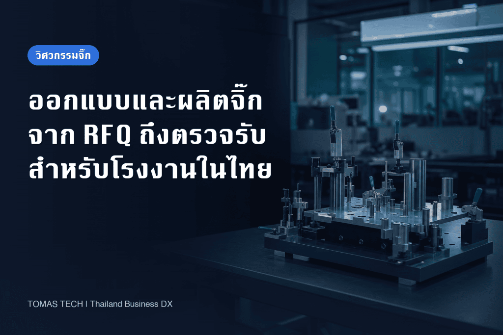 ออกแบบและผลิตจิ๊กในไทย: RFQ ถึงการตรวจรับ