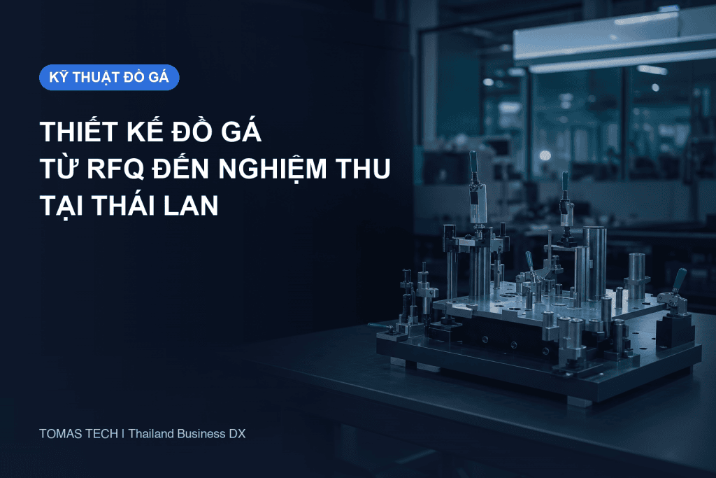 Thiết kế và chế tạo đồ gá tại Thái Lan: RFQ đến nghiệm thu