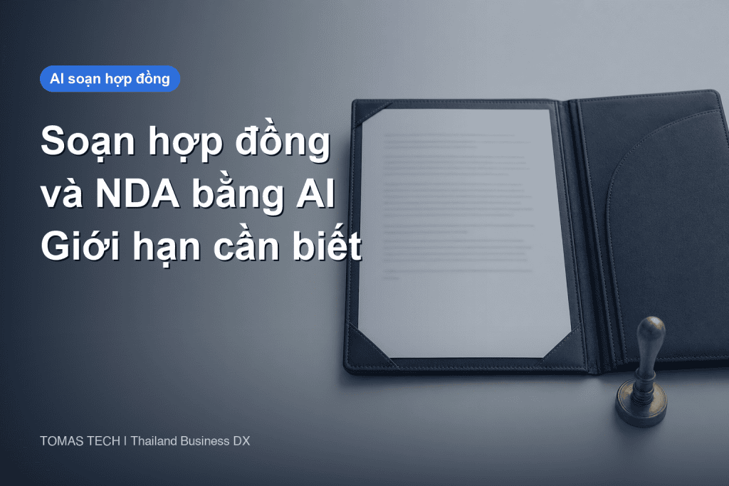 Soạn thảo hợp đồng bằng AI và NDA cho nhà máy 2026