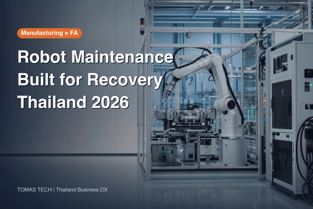 Robot Maintenance Support 2026: Contract for Recovery, Not Visits