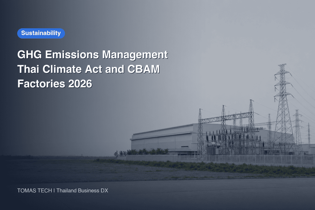 GHG Emissions Management for Manufacturers in Thailand