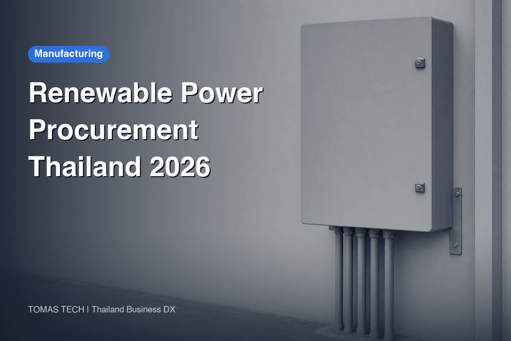 Renewable Power Procurement for Thai Plants — UGT and I-REC