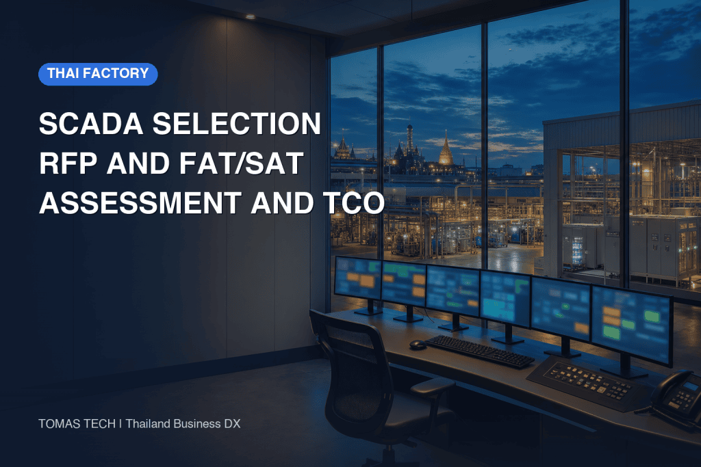 SCADA Selection for Thailand Factories: RFP, FAT/SAT and TCO