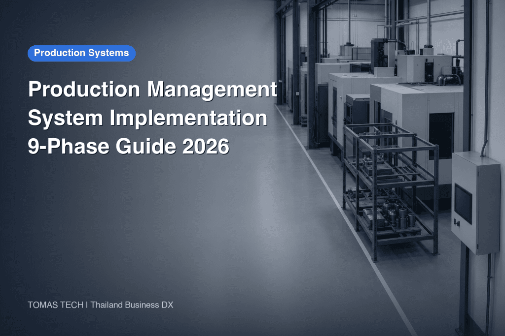 Production Management System Implementation | 9-Phase Guide