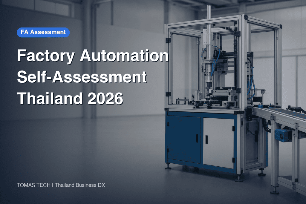Factory Automation Assessment — How to Score Your Own Plant