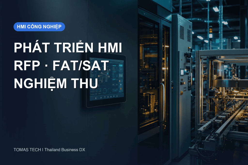 Phát triển màn hình HMI cho nhà máy Thái Lan: RFP và FAT/SAT