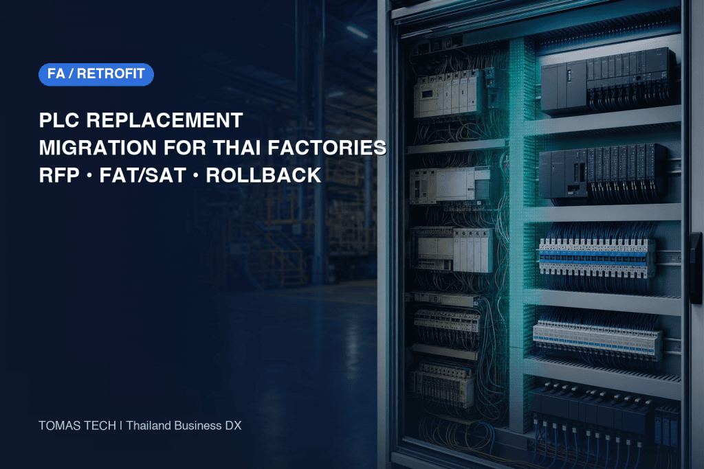 PLC Replacement and Retrofit: Zero-Surprise Migration for Thai Factories in 2026