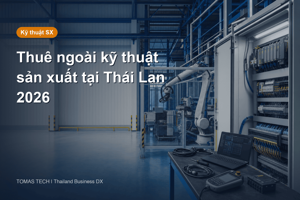 Thuê ngoài kỹ thuật sản xuất tại Thái Lan 2026 — Phạm vi, chi phí và chọn đối tác