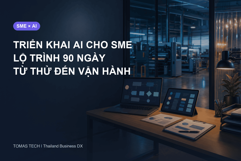 Triển khai AI cho SME: Lộ trình 90 ngày thực tế
