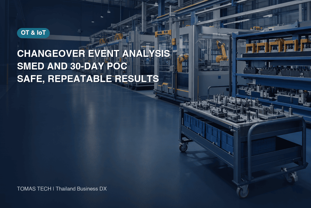 Changeover Time Reduction Analysis for Thailand Factories