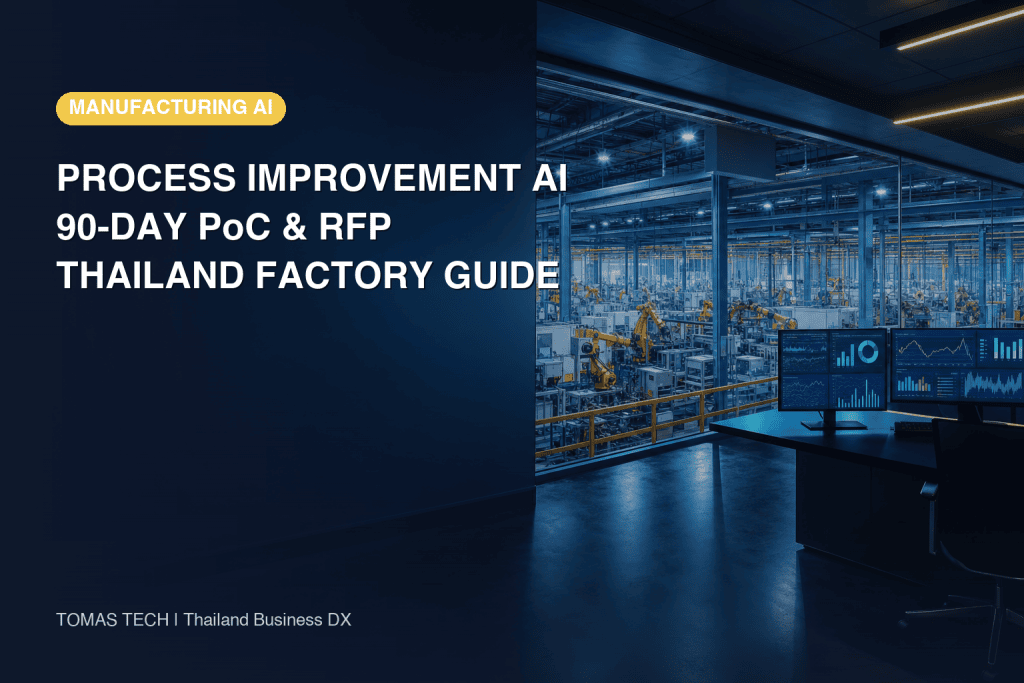 Process Improvement with AI: A 90-Day PoC and RFP Guide for Thai Factories