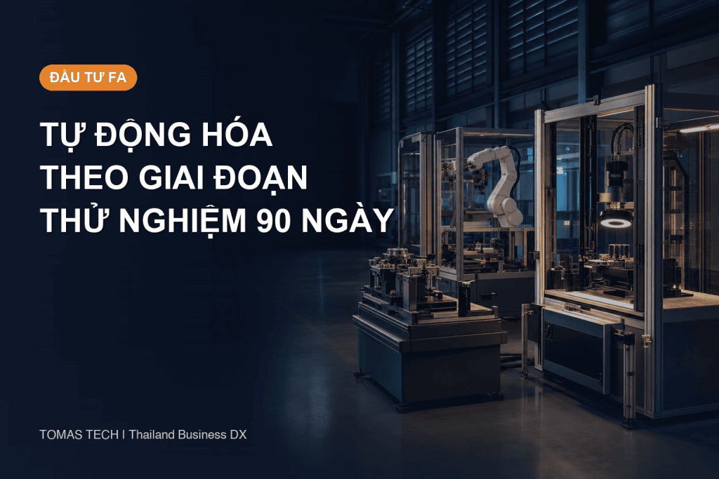 Lộ trình tự động hóa theo từng giai đoạn: Từ thử nghiệm 90 ngày đến triển khai toàn nhà máy