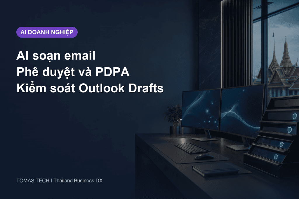 AI soạn email tại Thái Lan: Phê duyệt, PDPA và Outlook