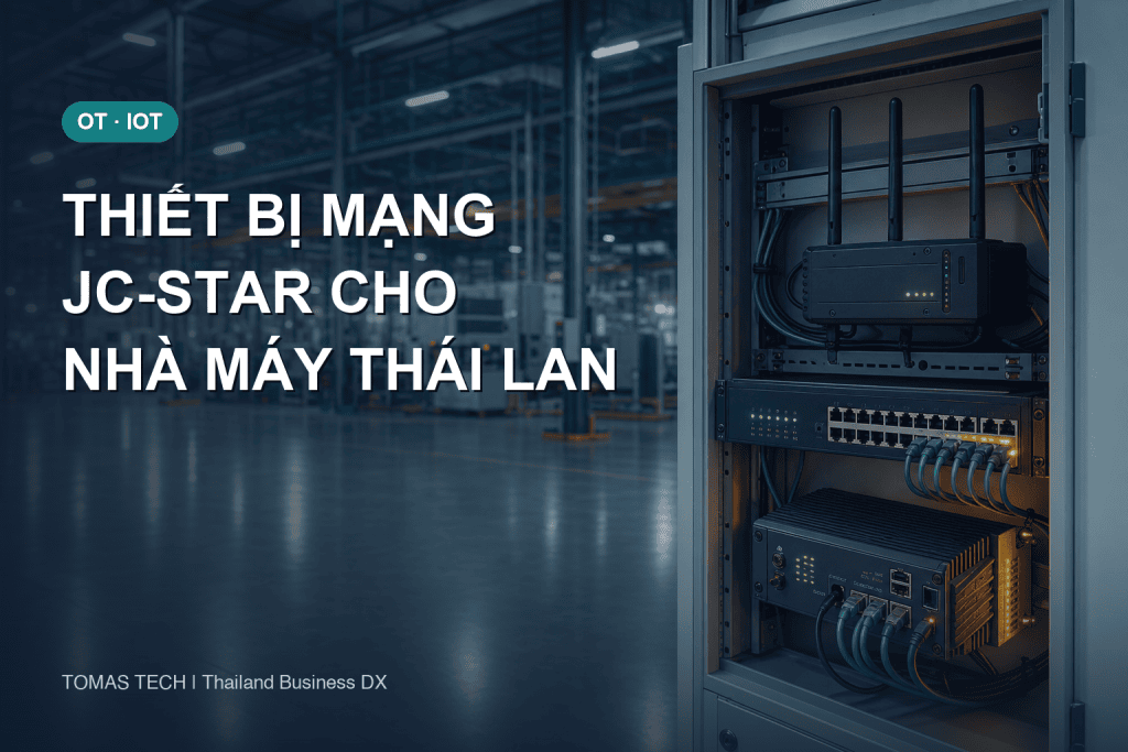 Thiết bị mạng JC-STAR: hướng dẫn RFP, FAT và SAT cho nhà máy Thái Lan