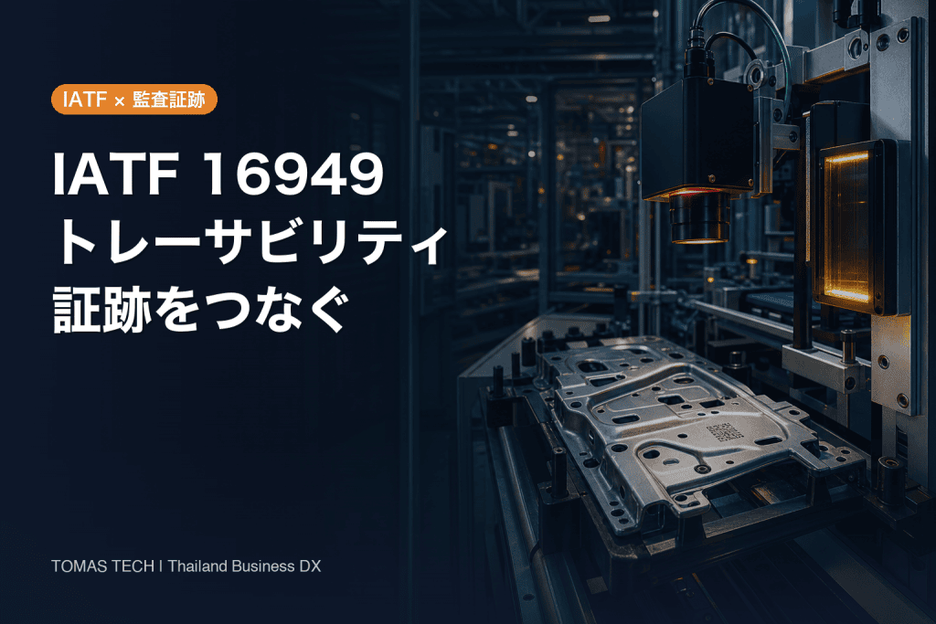 IATF 16949トレーサビリティ：監査に強い証跡設計