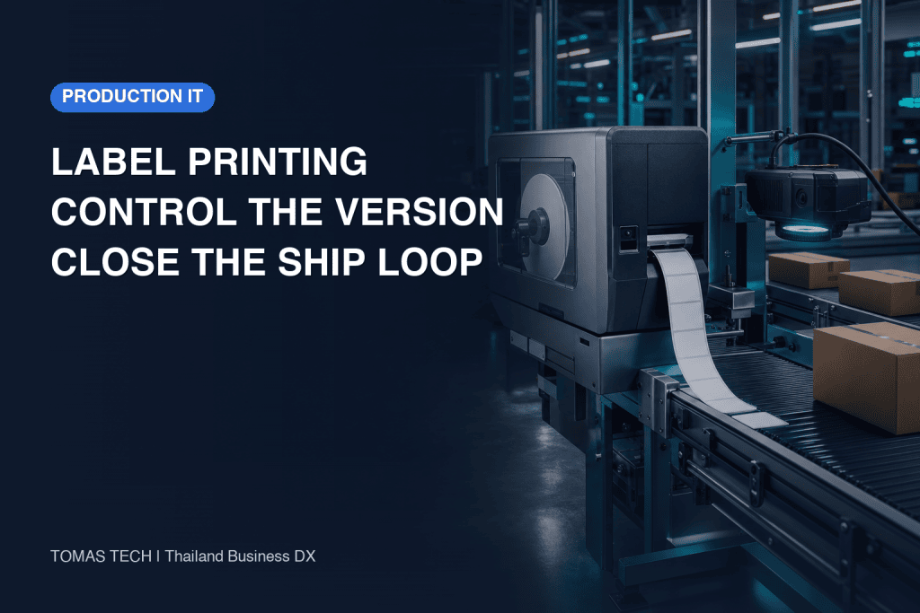 Label Printing System for Thailand Factories: RFP and PoC