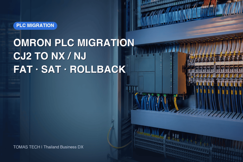 OMRON PLC Migration in Thailand: A Practical CJ2-to-NX Guide