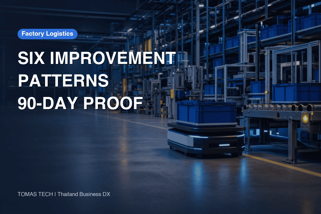 Factory Logistics Improvement Case Studies: Six Patterns for Thailand