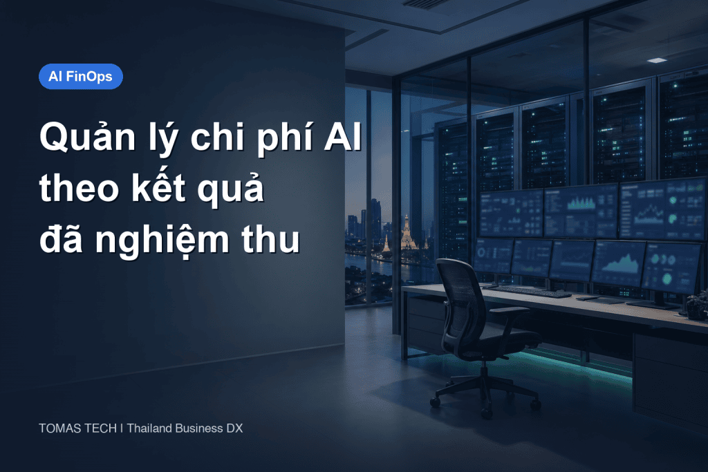 AI FinOps: Quản lý chi phí AI tạo sinh theo kết quả đã nghiệm thu
