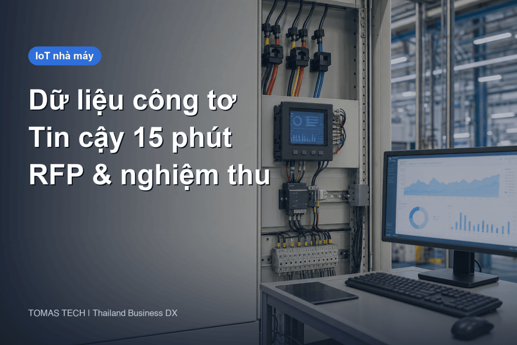 Thu thập dữ liệu công tơ điện: RFP cho dữ liệu 15 phút đáng tin cậy