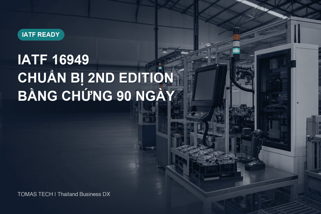 Chuẩn bị IATF 16949 2nd Edition: xây bằng chứng số trong 90 ngày