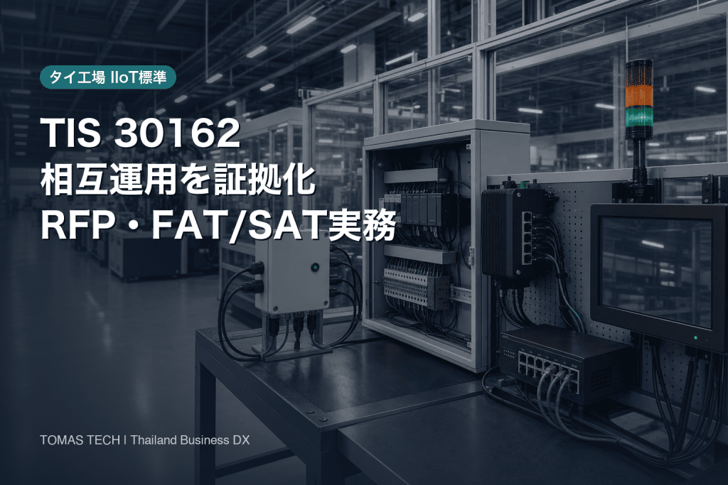 TIS 30162：産業用IoT互換性のRFP・受入実務