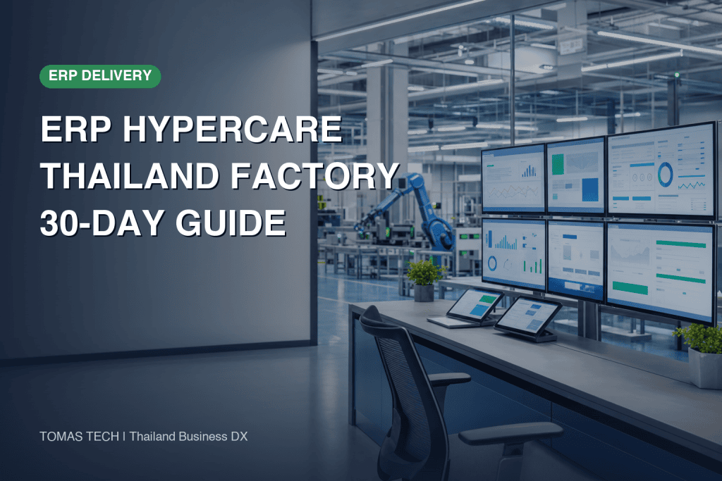 ERP Hypercare Design Guide for Thailand Factory Go-Live