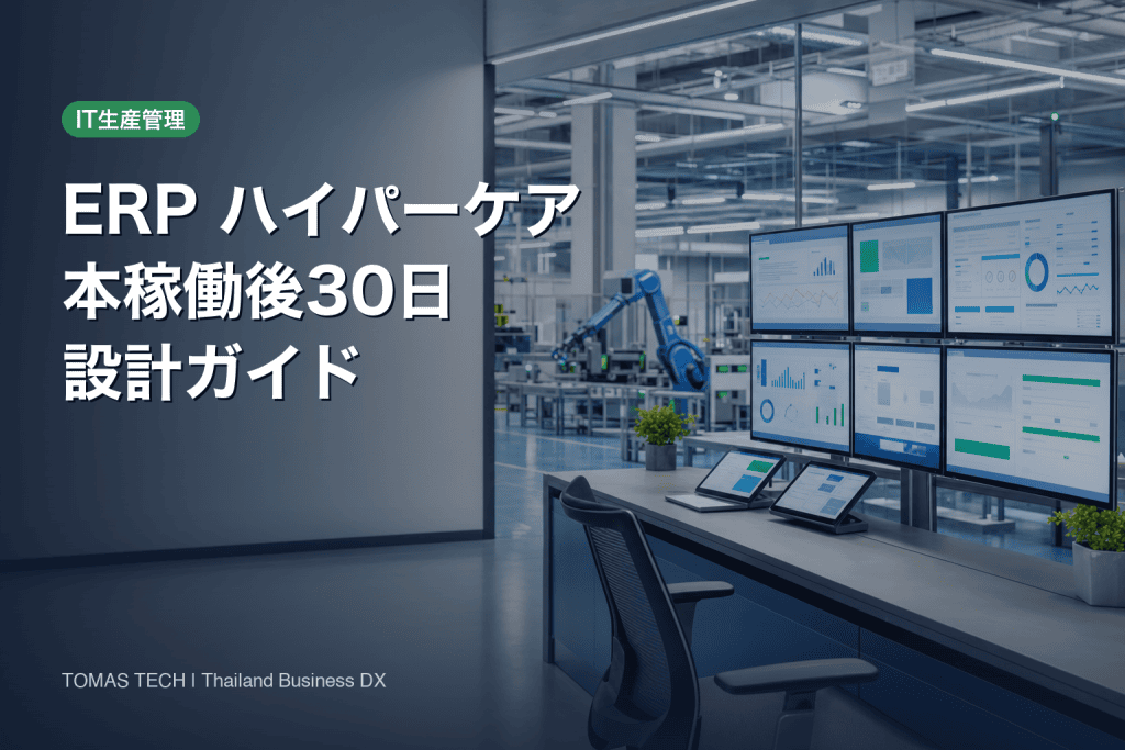 ERP ハイパーケア設計ガイド｜タイ工場の本稼働後30日