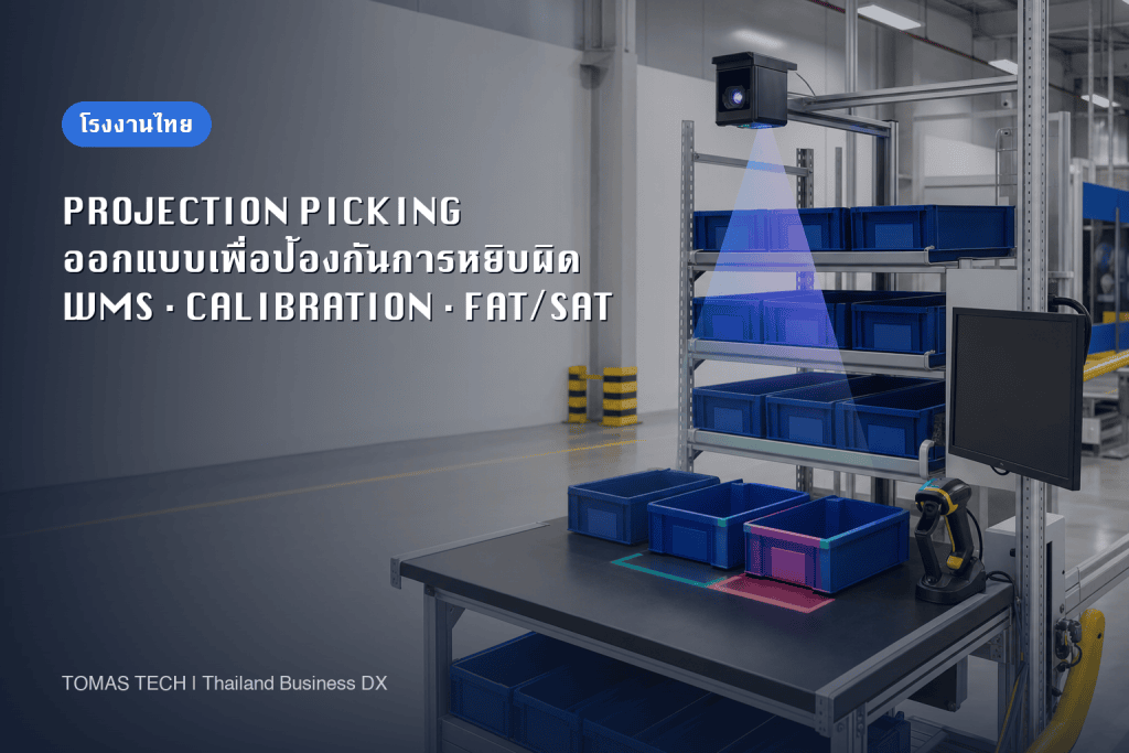 Projection Picking System สำหรับโรงงานในไทย: แนวทางออกแบบและรับมอบ