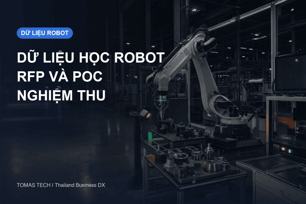 Thu thập dữ liệu học robot: RFP, PoC và thiết kế nghiệm thu