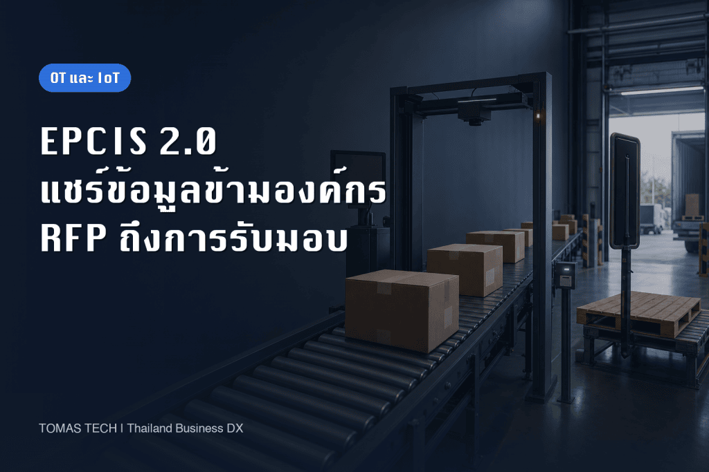 การนำ EPCIS 2.0 มาใช้: RFP, PoC 90 วัน และการทดสอบรับมอบ