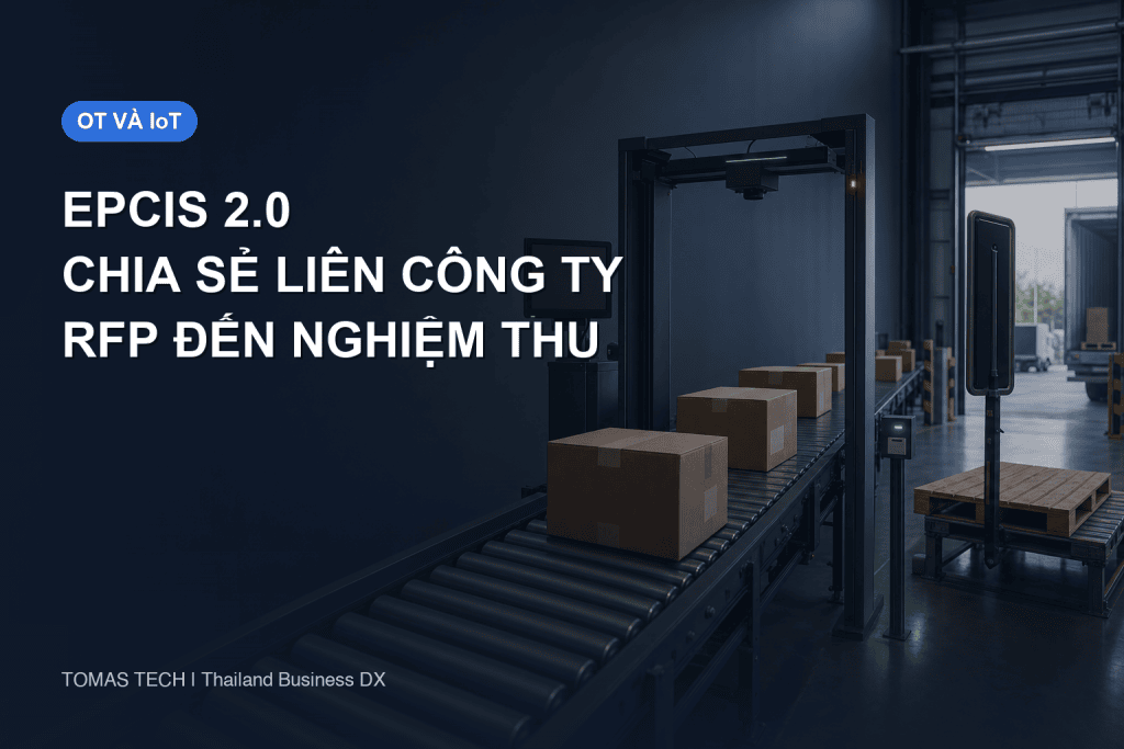Triển khai EPCIS 2.0: RFP, PoC 90 ngày và nghiệm thu