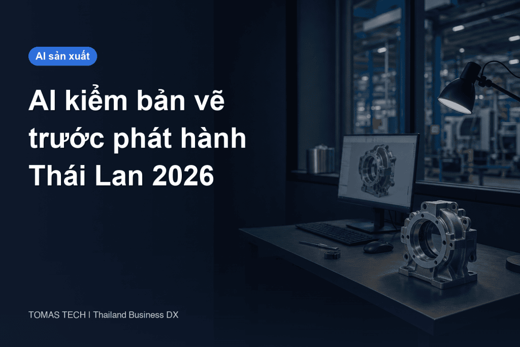 Triển khai AI kiểm tra bản vẽ: kiểm trước phát hành và FAT/SAT