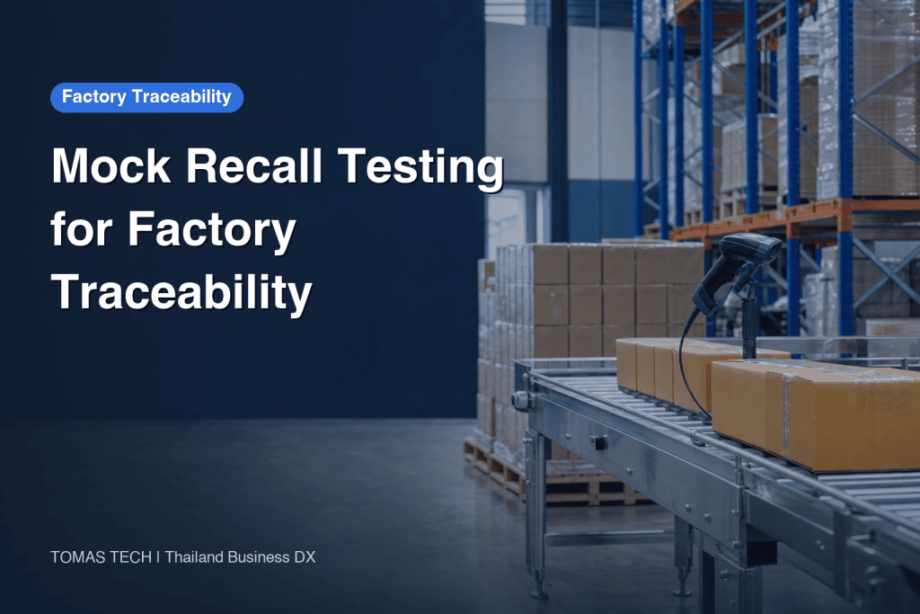 Mock Recall Testing for Factory Traceability: SOP and Acceptance Criteria