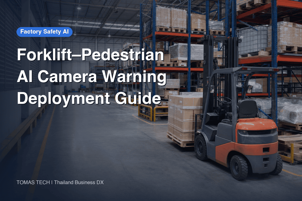 Forklift–Pedestrian AI Camera Warning: Factory Deployment Guide