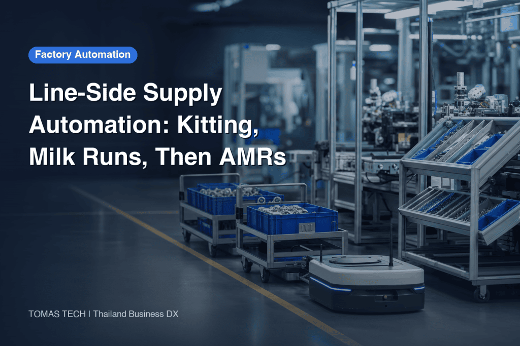 Line-Side Supply Automation - Kitting, Milk Runs, Then AMRs