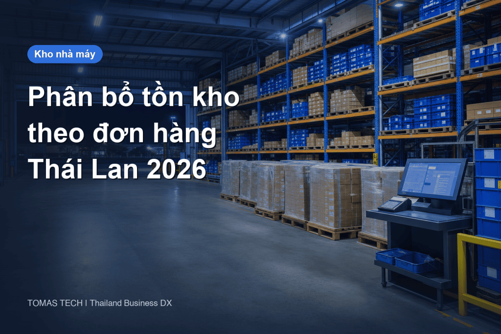 Hệ thống phân bổ và giữ hàng cho nhà máy: từ cam kết đến phân bổ lại