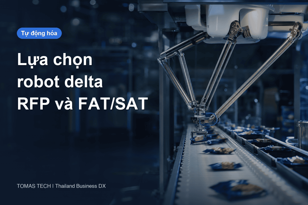 Lựa chọn robot delta (song song): so sánh, RFP và FAT/SAT cho nhà máy tại Thái Lan