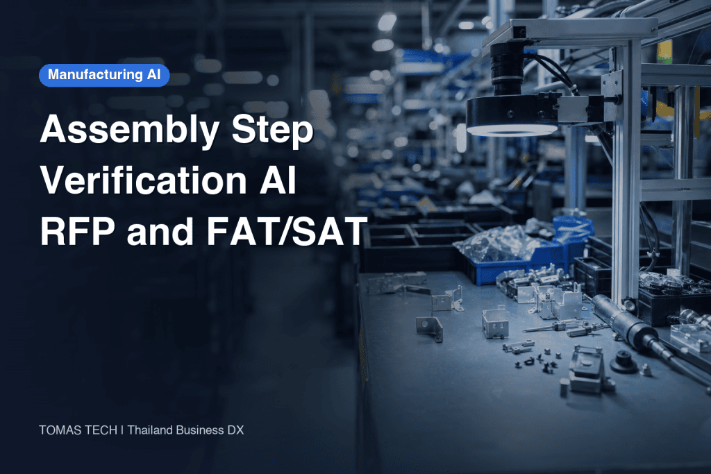 Assembly Step Verification AI: Vision Error-Proofing, RFP and FAT/SAT for Thai Plants
