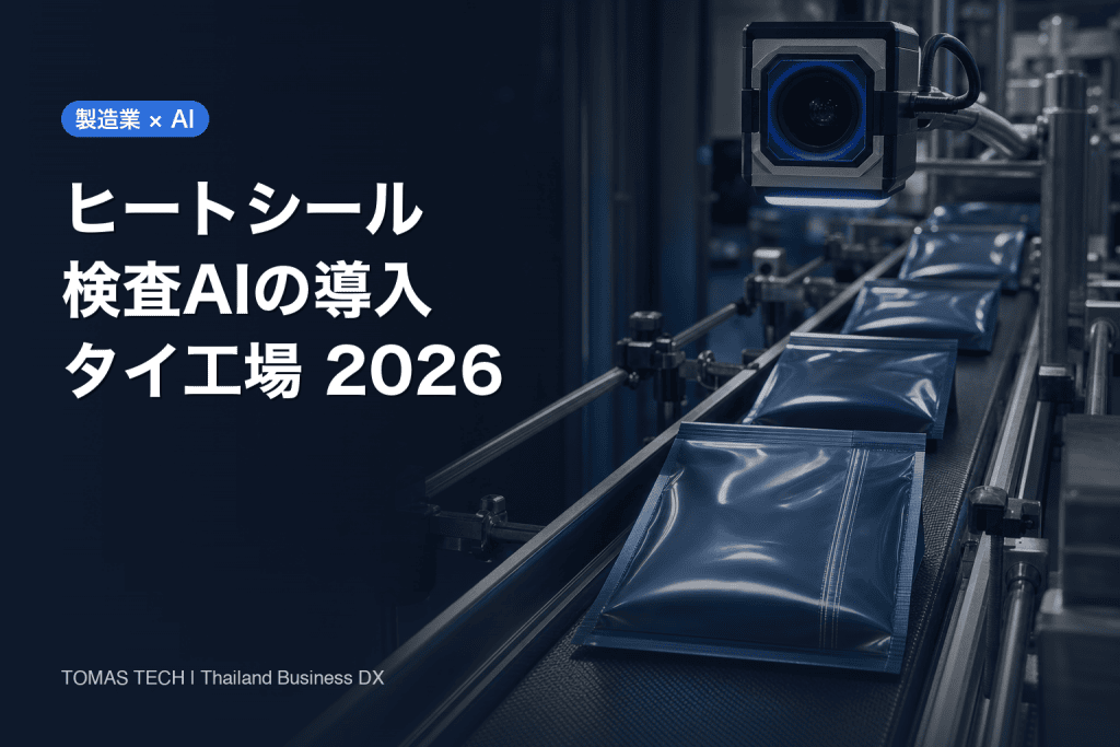 包装ヒートシール検査AIの導入｜不良分類・設備選定・受入試験