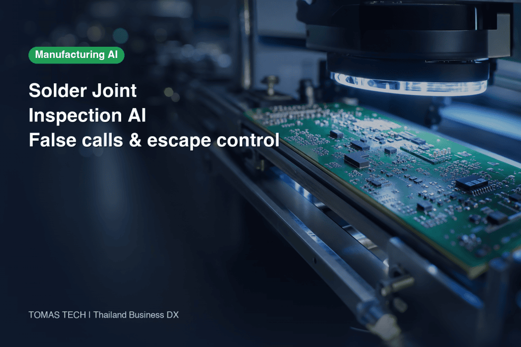 Solder Joint Inspection AI: AOI False Call Reduction, Escape Control, RFP and FAT/SAT