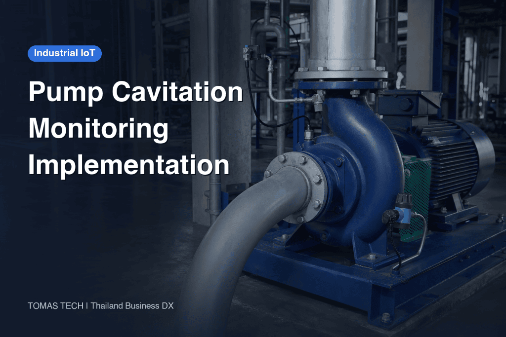 Pump Cavitation Monitoring: Suction Data, Vibration and Acceptance Tests