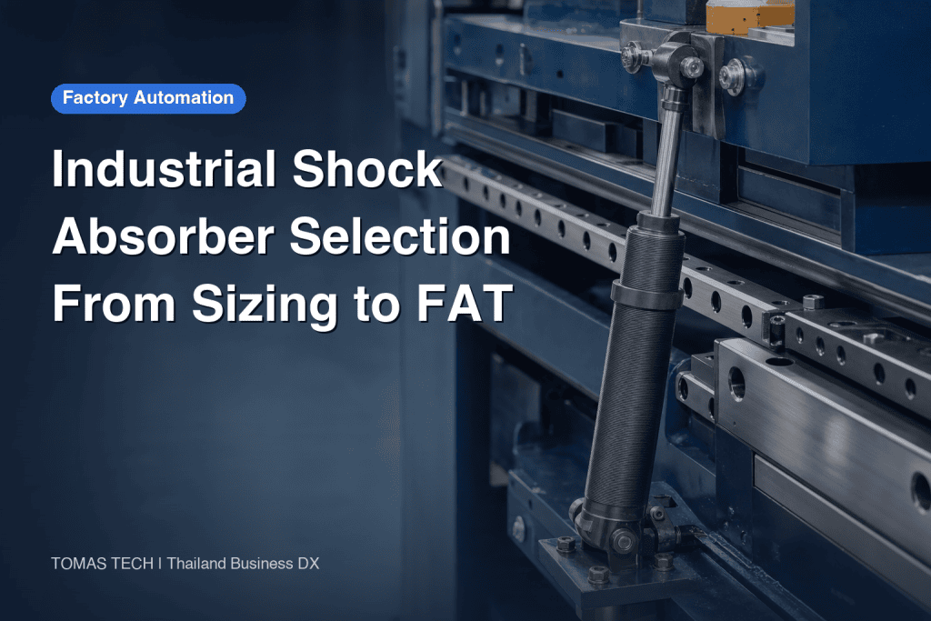 Industrial Shock Absorber Selection: Calculate, Specify and Test