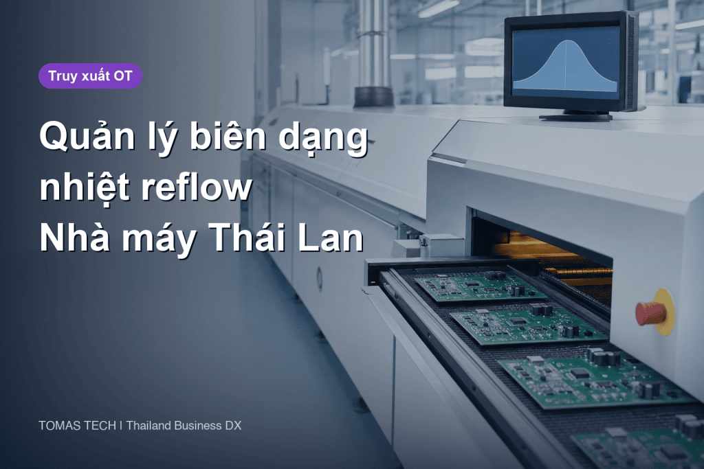 Quản lý biên dạng nhiệt reflow: giám sát liên tục, lưu vết từng bo mạch và RFP