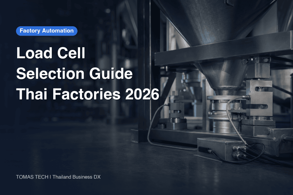 Load Cell Selection: Load Direction, Use Case, Environment and RFP for Thai Factories