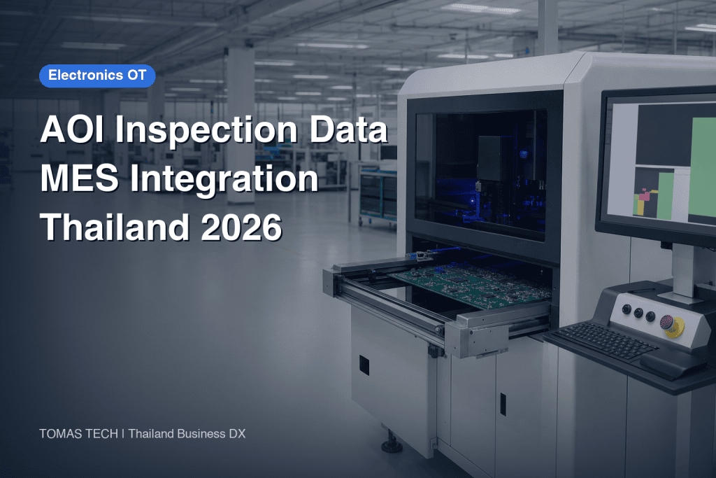 AOI Inspection Data to MES: Board ID, Review and Rework