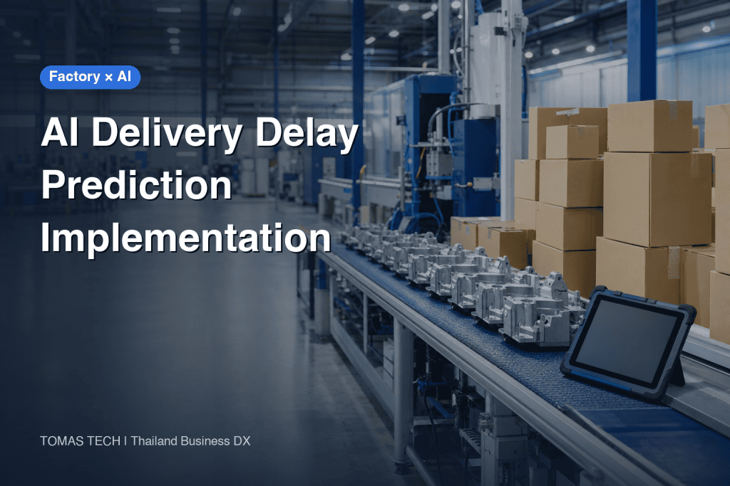 Factory Productivity with AI: Implementing Delivery Delay Prediction and Acceptance Tests